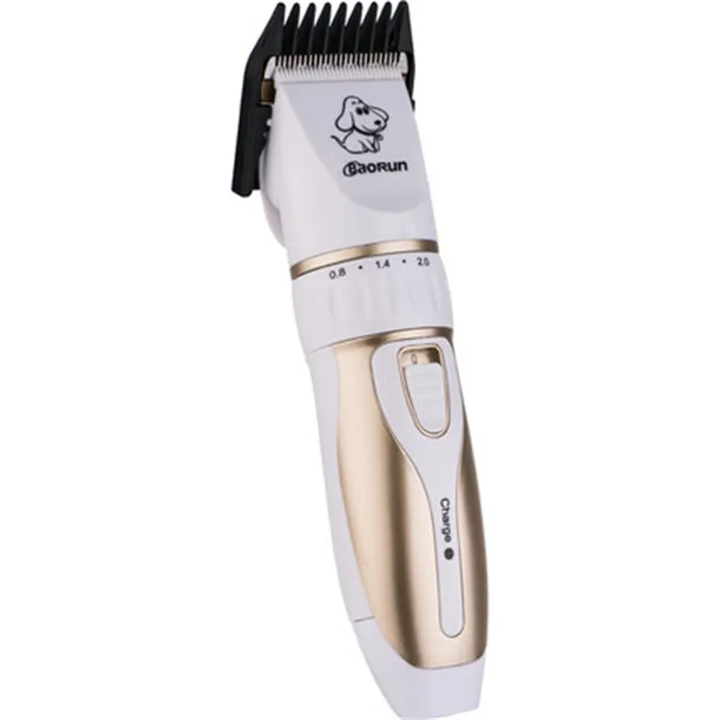 Pet Dog Włosy Trymer Zwierząt Grooming Clippers Kot Cutters Elektryczne Niski Hałas Zwierząt Pet Dog Kot Włosy Razor Grooming Clipper Golarka Trymer