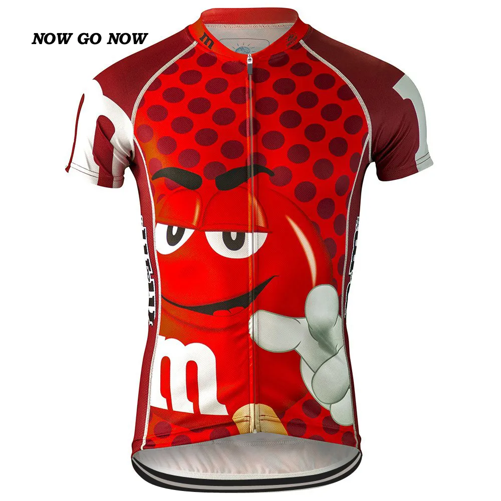 NOUVEAU 2017 maillot de cyclisme Cookie Monster bleu vêtements de vélo porter équitation VTT route ropa ciclismo cool classique NOWGONOW tour man cool