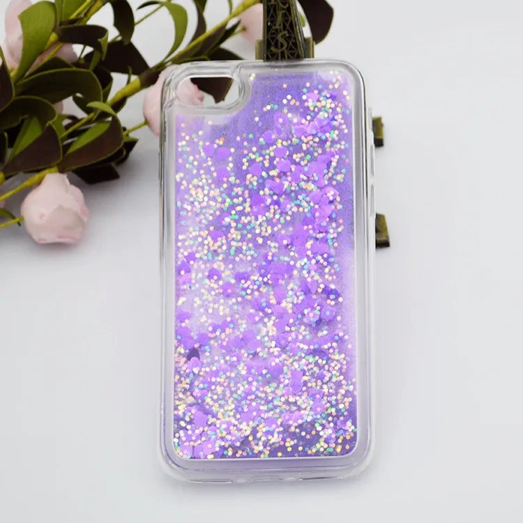 flutuante glitter casos para iphone x 10 6 plus coração quicksand líquido para samsung on5 g5 k7 k10