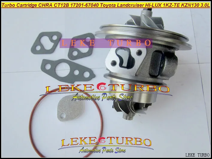 Turbo Cartridge CHRA Turbocharger CT12B 17201-67040 Turbo Turbocharger For  LANDCRUISER TD 4 Runner HI-LUX 1KZ-TE KZN130 3.0L D - (1)