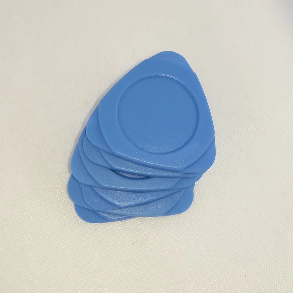 Strumento di leva a leva trilaterale in plastica blu più spessa Kit di strumenti di riparazione del guscio di apertura indiscreti Piastra triangolare la riparazione del telefono cellulare