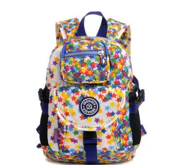 Heledames bloemen nylon backpack vrouwelijk merk jinqiaoer l kipled schooltas casual reizen terug pack tassen 1794930