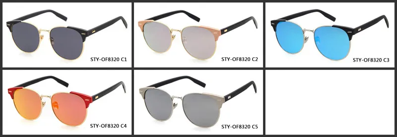 Fashion Sunglasses For Women And Men UV400 Designer Sun Slasses Colorful Round Sunglasses Wholesale