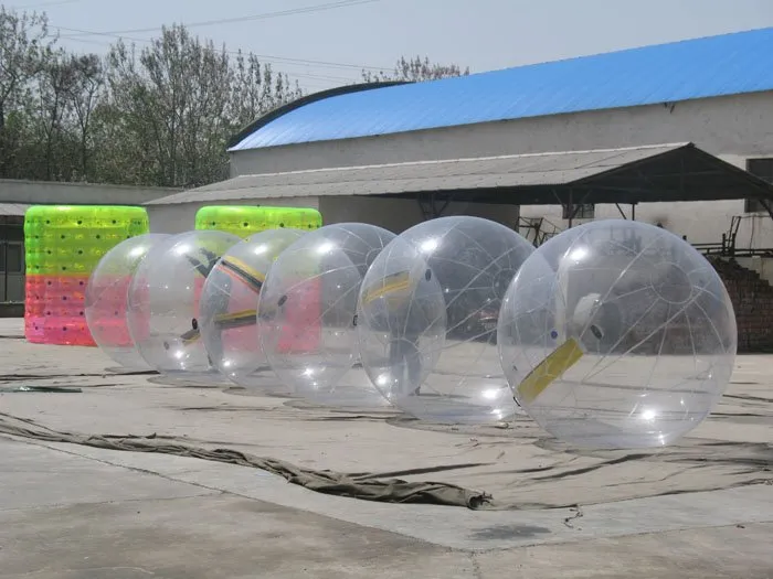 Бесплатная доставка 2 м надувные воды ходьба мяч воды шары шары гигантские надувные пляжный мяч воды пузырь мяч