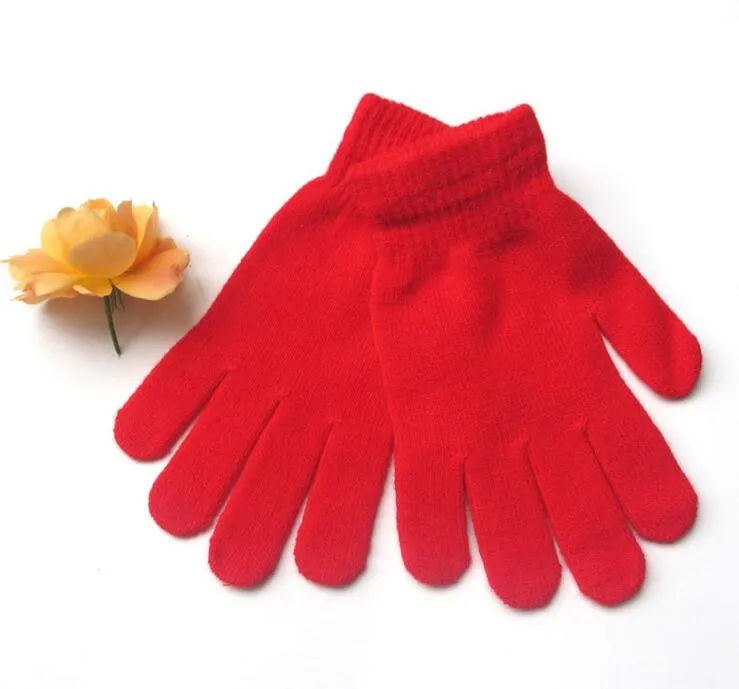 Utomhuscykel Cyklingshandske Knitted Vuxna Magiska Handskar Fem Finger Handskar Unisex Vinter Stickning Varm Glove Utomhus Sport Varmare Handskar