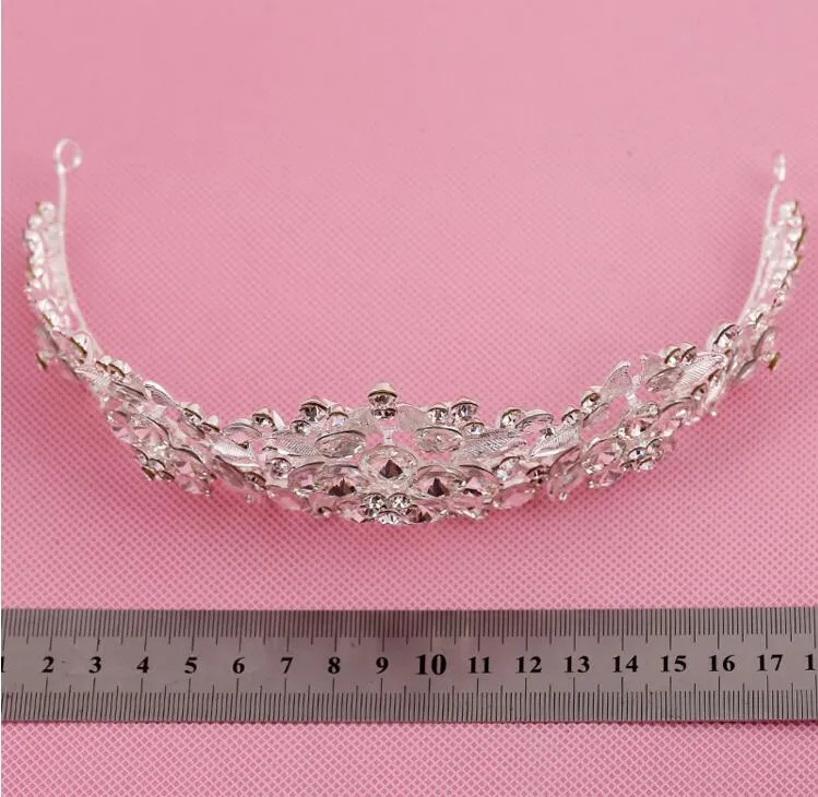New Cheapest Crowns Hair Accessory Rhinestone Jewels Pretty Crown