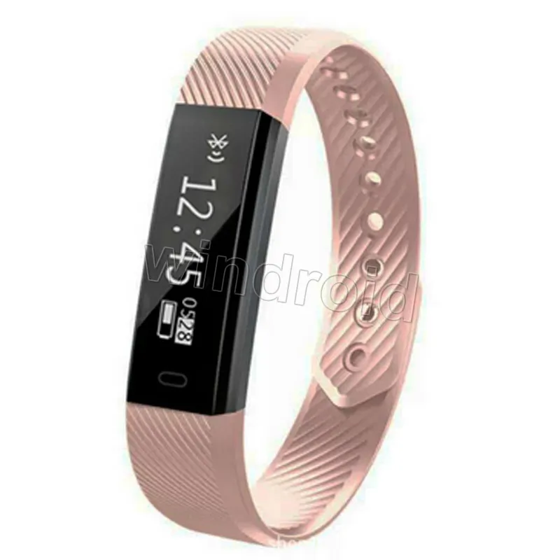 S115 HR S 115 HR Sport Smart Band Smartband Braccialetto Wristband Wristband Monitor Fitnesst Tracker Bluetooth Smartwatch IOS Android