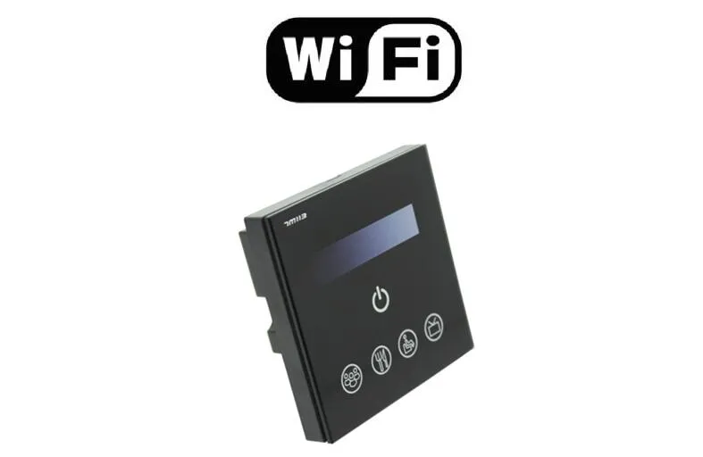 Free Shipping New Arrival High Quality WiFi 0-10V Touch Panel Dimmer suitable for Smart Phone Control for Using LED Panel