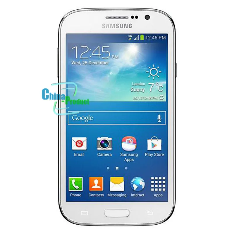 Refurbished Samsung Galaxy Grand Duos i9082 Front&Back Camera 5.0 inch Smartphone 1GB RAM 8GB ROM Dual SIM WCDMA 3G Unlocked Cellphone