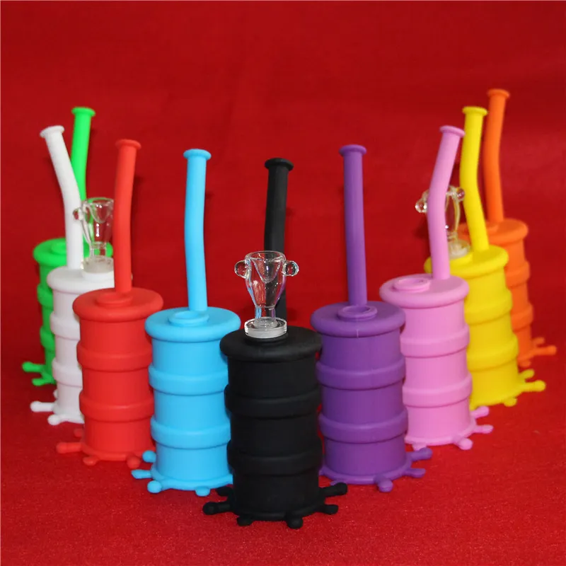 smaller silicone dab mat silicone rigs water pipe silicone hookah bongs silicone dab rigs cool shape quality dhl