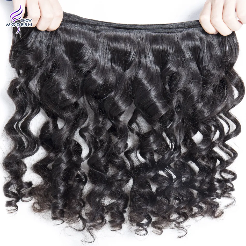 Brazilian Loose Wave Human Hair Weave 4 Bundles with Lace Frontal Pre Plucked Lace Frontal Closure with Bundles Brazilian Virgin H4375839