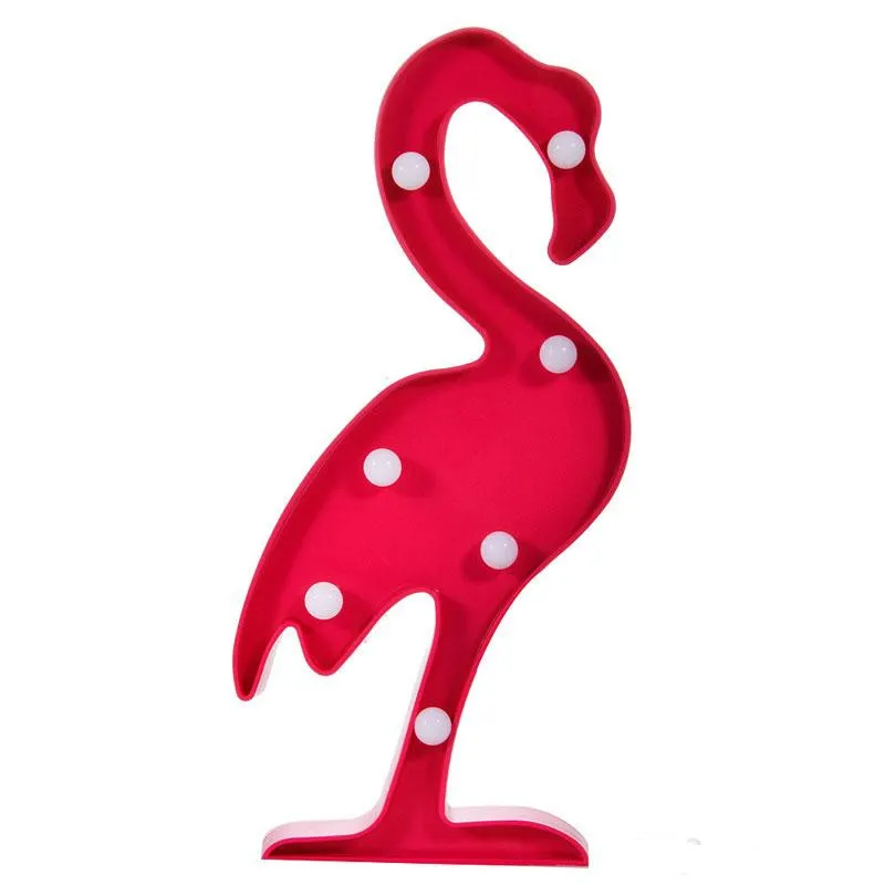 Creative Small Night Light 3 w LED the Flamingo Animal Model Such as Children039s Indoor Decorative Light2082187