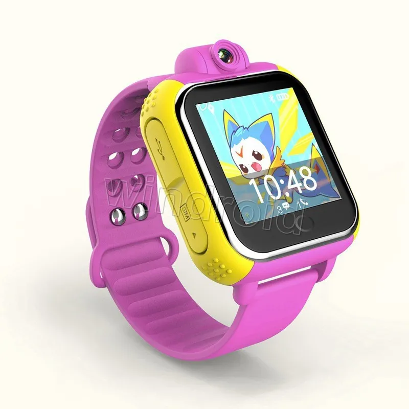 Smart Watch Kids Wristwatch Q730 3G GPRS GPS Locator Tracker Anti-Lost SmartWatch Baby Watch med kamera för iOS Android G75 10st av DHL