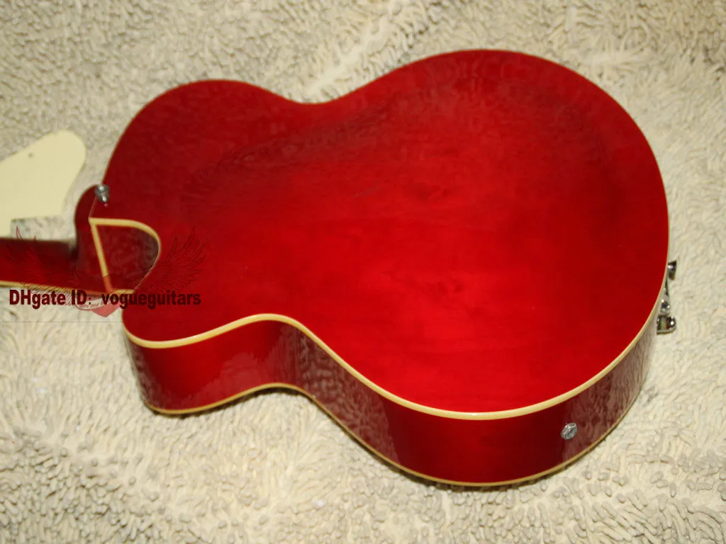 Chitarre di alta qualità della chitarra di jazz della chitarra elettrica del falco rosso 6120 del negozio su ordinazione Trasporto libero