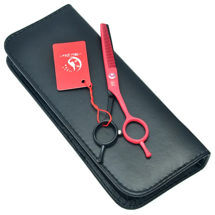 5.5 cali Meisha 2017 Nożyczki Barber Nożyce ze stali nierdzewnej Nożyce rozrzedzające JP440C Hair Cut Nożyce Fryzjerskie Salon Tool Tesouras, Ha0157