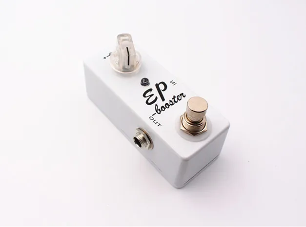 Personalizado atacado Clone Xotic EP Booster-Mini Guitar Efeito Pedal Puro Boost TRUE Bypass Instrumentos Musicais Frete Grátis