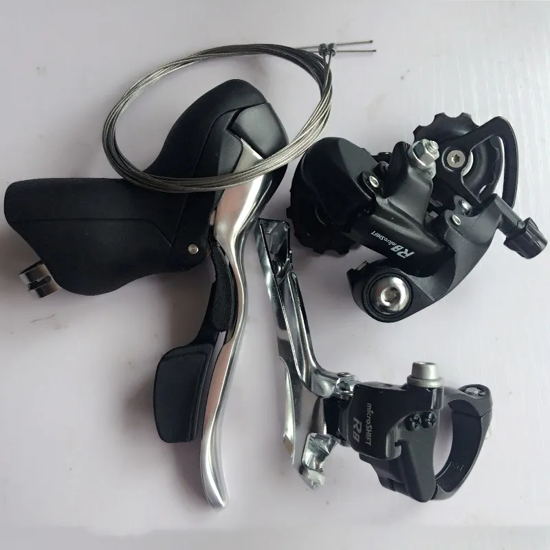 RB MicroSHIFT 8 Speed Derailleur Groupset Road Bike Front Derailleur