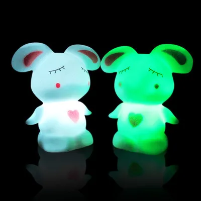 Novelty Lighting Change led small night novelty Light Colorful animal lovely Nightlight Cute for Christmas Gift