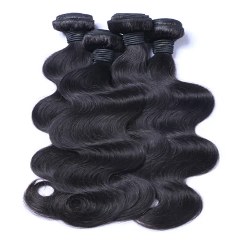 Real hair wig, hair styling hair extension, body wave human hair weaves