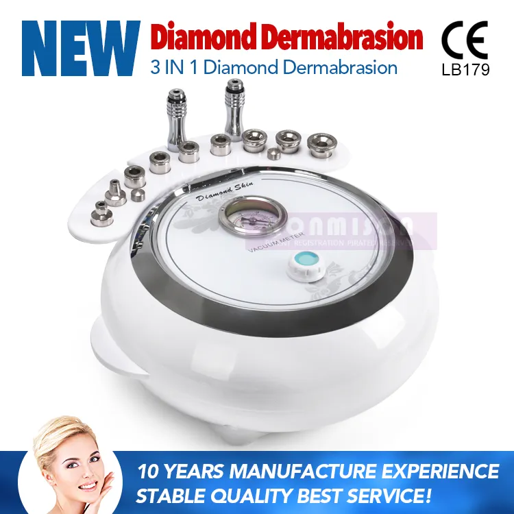 New Arrival Microdermabrasion Machine 3 In 1 With Diamond Dermabrasion