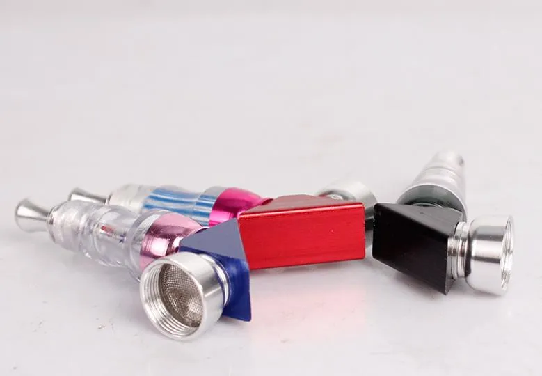 Martello - tubo di metallo piatto geometrico multifunzionale multifunzionale creativo nuovi utensili sigarette