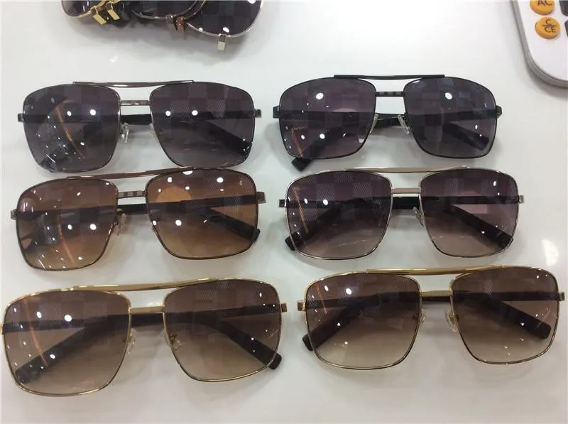 Nuovo atteggiamento di alta qualità occhiali da sole da uomo occhiali da sole da donna stile di moda lente UV400 protegge gli occhi Gafas de sol lunettes de soleil con scatola
