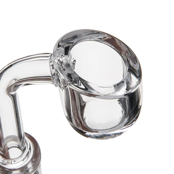 Banger al quarzo spesso 4 mm con tappo in carb di anatra gialla in vetro set di fumo 14 mm 18 mm tappi unghie senza cupola maschio femmina tubo dell'acqua bong