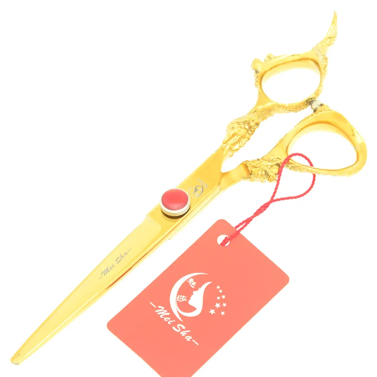 6.0inch Meish Hair Scissors 이발사 살롱 스타일링 도구 헤어 가위 헤어 가위 깎기 가위 핫 판매, HA0294