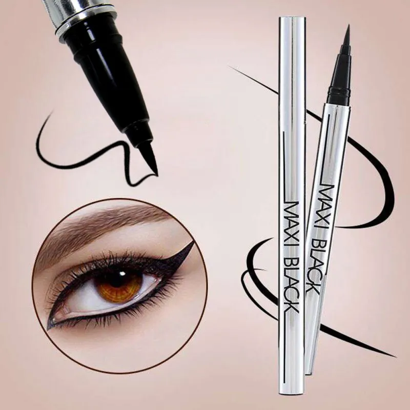 Zwart Waterdicht Langdurige Schoonheid Vloeistof Eyeliner Potlood Pen Eye Liner Potlood Make-up Cosmetica Gereedschap Maquiagem Hoge kwaliteit