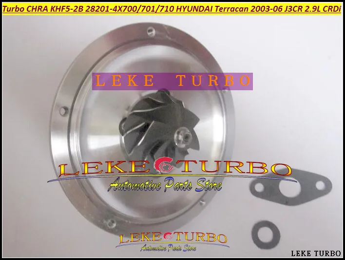 خرطوشة Turbo CHRA RHF5 KHF5-2B 28201-4X700 28201-4X701 28201-4X710 شاحن توربيني لهيونداي تيراكان 3-06 J3 J3CR