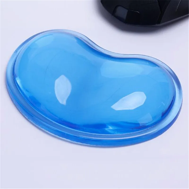 Confortável macia mouse pad de silicone mouse pad pulseira tapete descanso de pulso almofadas para computador portátil zpg048