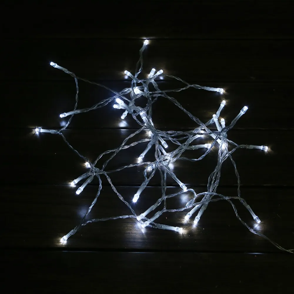 4 M 40leds LED String Light 3XAA Urządzenie baterii Przenośne światła Boże Narodzenie Nowy Rok Dekoracje Ślubne Sznurki