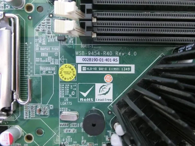 original IEI SBC WSB-9454-R40 REV: 4.0 WSB 9454 R40 carte industrielle de contrôle industriel 100% testé fonctionnant, utilisé, en bon état