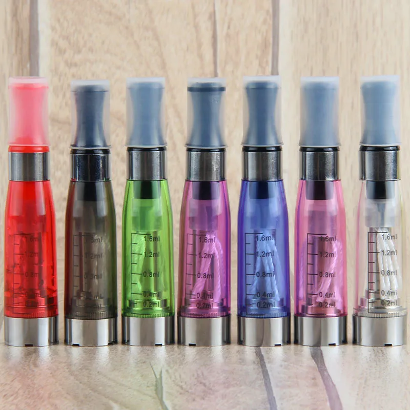 MOQ 50Pcs High quality CE4 1.6ml atomizer cartomizer Electronic Cigarette 510 ego-CE4 for E cig all ego series CE5 CE6 Clearomizer