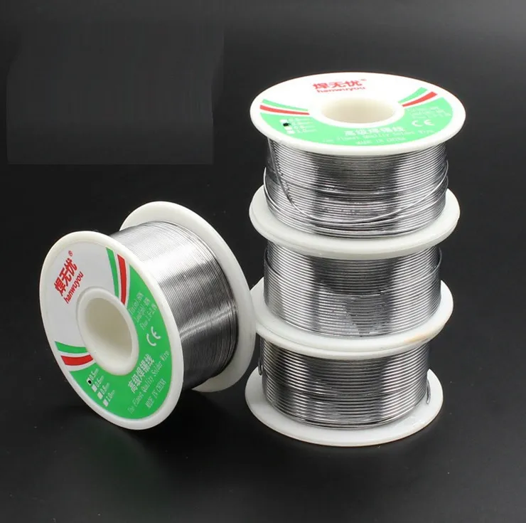 100 g 63/37 tenn 0,5 mm 0,6 mm 0,8 mm 1,0 mm ROSIN CORE TIN / LEAD 0,8 mm ROSIN ROLL FLUX SOLDER WIRE REEL Högkvalitativ 55 * 28 mm 100 stycken upp