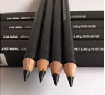 10 ST GRATIS GÅVA + GRATIS FRAKT HET HÖG KVALITET Bästsäljande nya produkter Svart Eyeliner Pencil Eye Kohl Med Box 1,45g