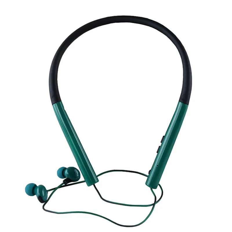 Ny MS-770 Hörlurar Bluetooth Wireless 4.2 Hi-Fi Neckband Kedja Typ Stereo Sport Headset med Mic för Sony iPhone Samsung Smart Phones