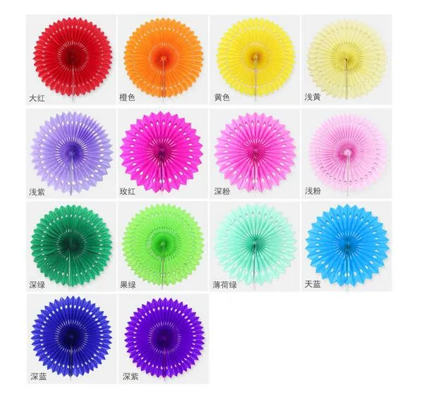 티슈 페이퍼 컷 아웃 페이퍼 팬 웨딩 파티 생일 페스티벌에 꽃꽂이를 매달려 바람막이