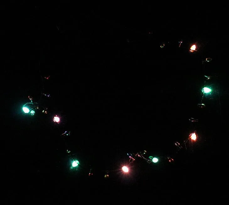 Оптовая /много Рождество мигающий свет ожерелье лампы, светодиодные ожерелья для Рождественский подарок украшения поставки сувениры