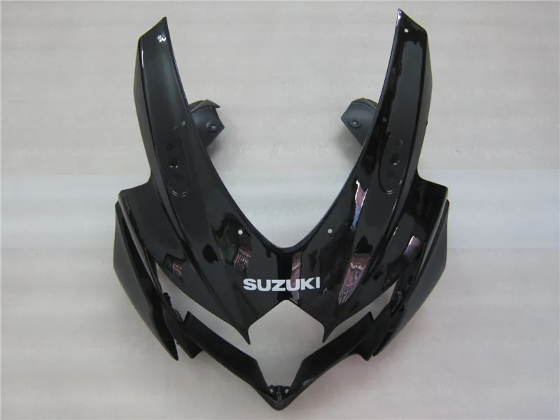 Stampato ad iniezione adatto al 100% Suzuki GSXR600 08 09 10 carenature moto nero opaco set GSXR750 2008 2009 2010 OI10