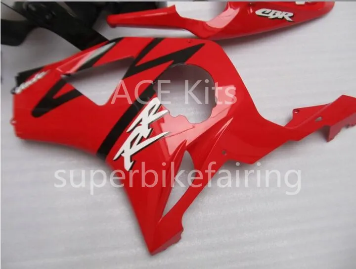 3 brindes kit de Carenagem Da Motocicleta Para HONDA CBR900RR 02 03 CBR 900RR 954 2002 2003 ABS Carenagem set preto Vermelho AF12