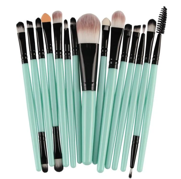 New Professional Professional Make Up Brushes Step Foundation Blusher Powder Eyeshadow Brending Makeup Makeup Brushs5389678