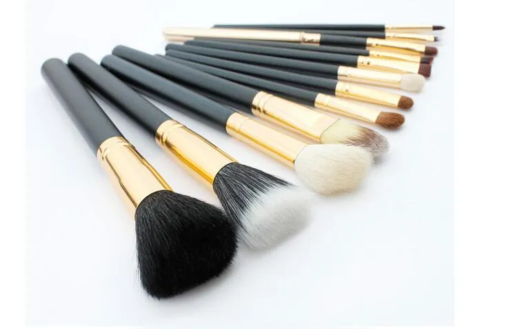 2017 Hot Makeup Brushes Professional Makeup Brush Set Kit Gold