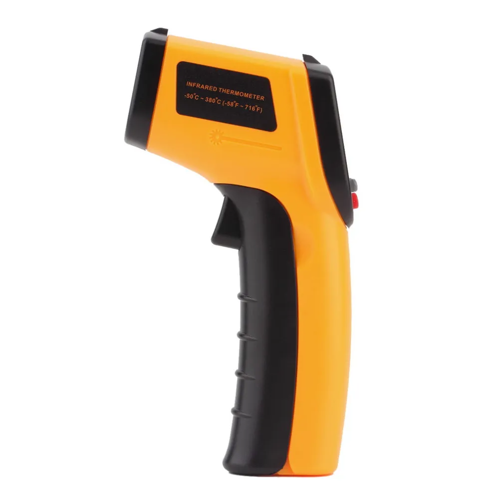 Nieuwe Laser LCD Digitale IR Infrarood Thermometer GM320 Temperatuurmeter GUN PUNT -50 ~ 380 graden niet-contactthermometer