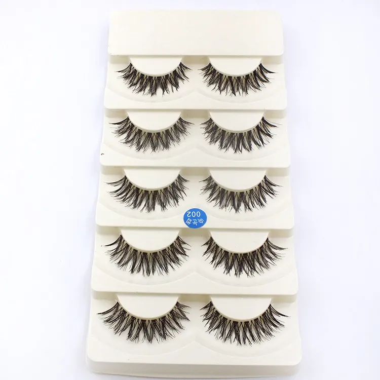 Handmade Nautral 3D False Eyelashes For Alopecia 8 Styles, Soft And