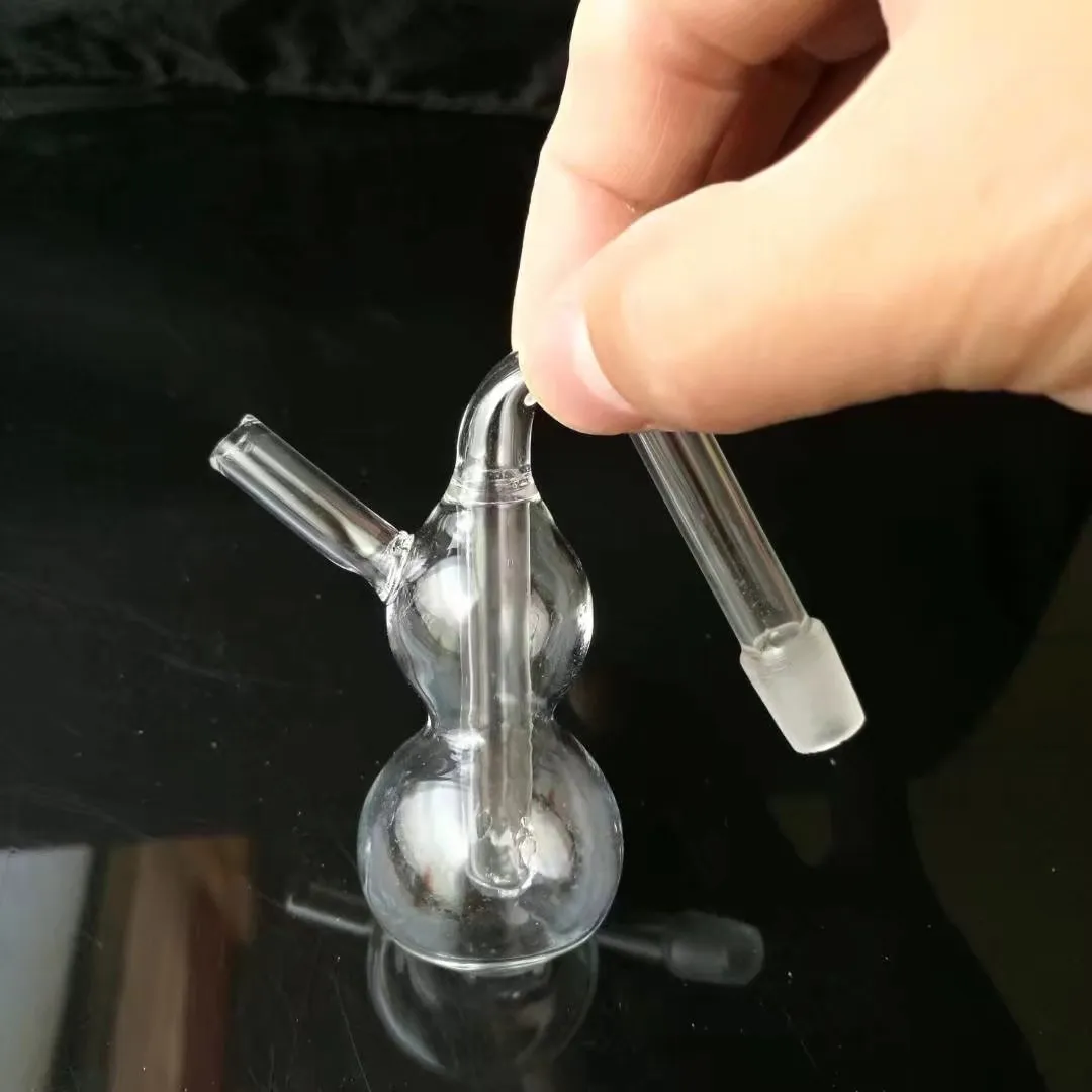 Collegare gli accessori bong in vaso mini zucca Bruciatore a olio unico Bong in vetro Tubi Tubi l'acqua Tubi in vetro Impianti petroliferi Fumare con contagocce