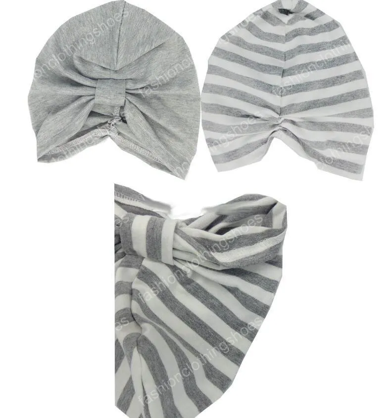 INS Bébé Chevron Or Dot Chapeau Bébé Casquettes Pour Garçons Et Filles Automne Hiver Enfants Chapeaux Enfant BeanieTurban Noeud Chapeaux 0-6 Ans 19 Couleur choisir