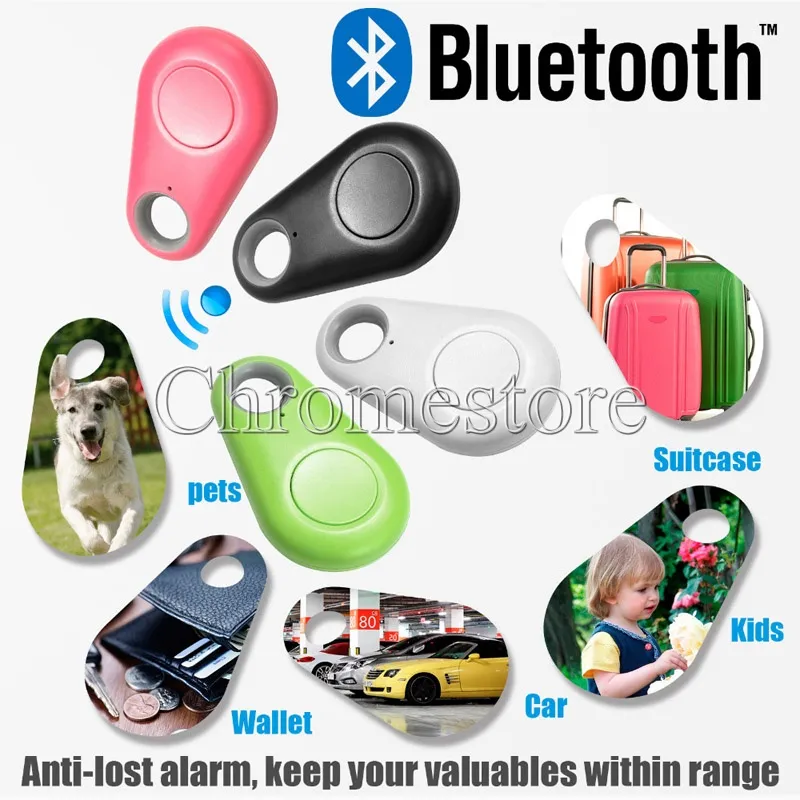 Mini Smart Bluetooth Tracer GPS Locator iTag Alarm Wallet Pet Dog Anti Lost Wireless Tracker Key Finder Self-portrait 5 Colors