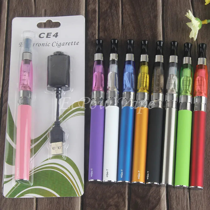 kit inicial do ego CE4 ego-t vape canet ecigs bateria CE 4 eliquide atomizer ecig vaporizador de vaporizador dhl china elétrico mercado