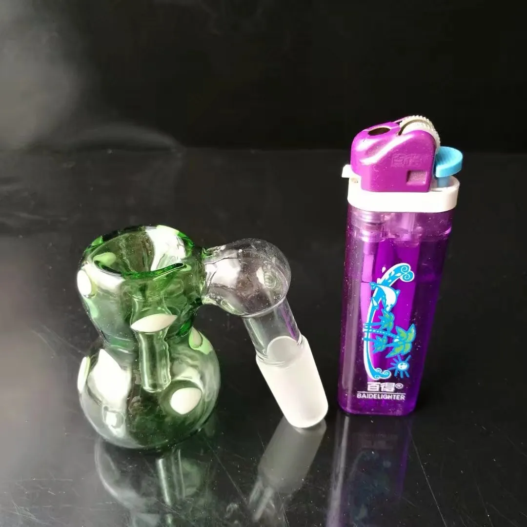 Wave Point Big Gourd Adapter Glass Bongs Accessories, Wholesale Glass Bongs Accessories, Glass Hookah, Water Pipe Smoke